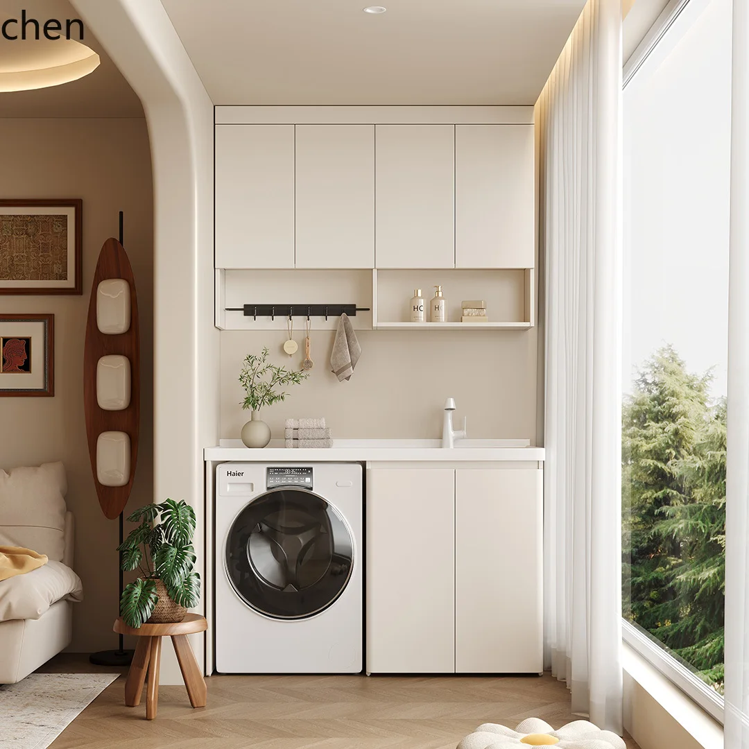 PYH paint arc stainless steel washing machine integrated cabinet combination significant other with washboard
PYH paint arc stainless steel washing machine integrated cabinet combination significant other with washboard