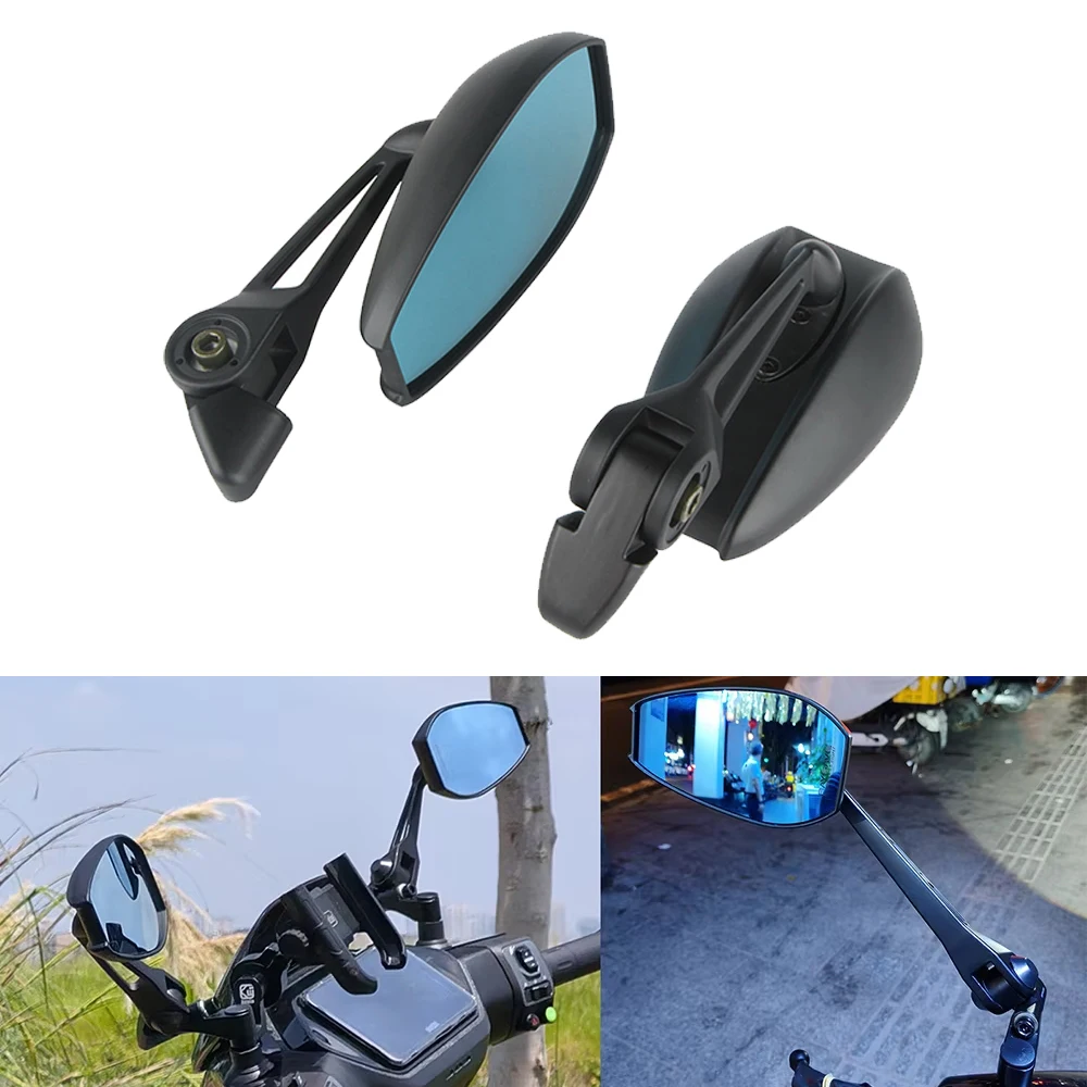Universal Motorcycle Rear View Mirror For HONDA PCX125 PCX150 PCX160 CB650R BMW F900XR R G310GS S1000R S1000XR Yamaha MT03 MT07
Universal Motorcycle Rear View Mirror For HONDA PCX125 PCX150 PCX160 CB650R BMW F900XR R G310GS S1000R S1000XR Yamaha MT03 MT07