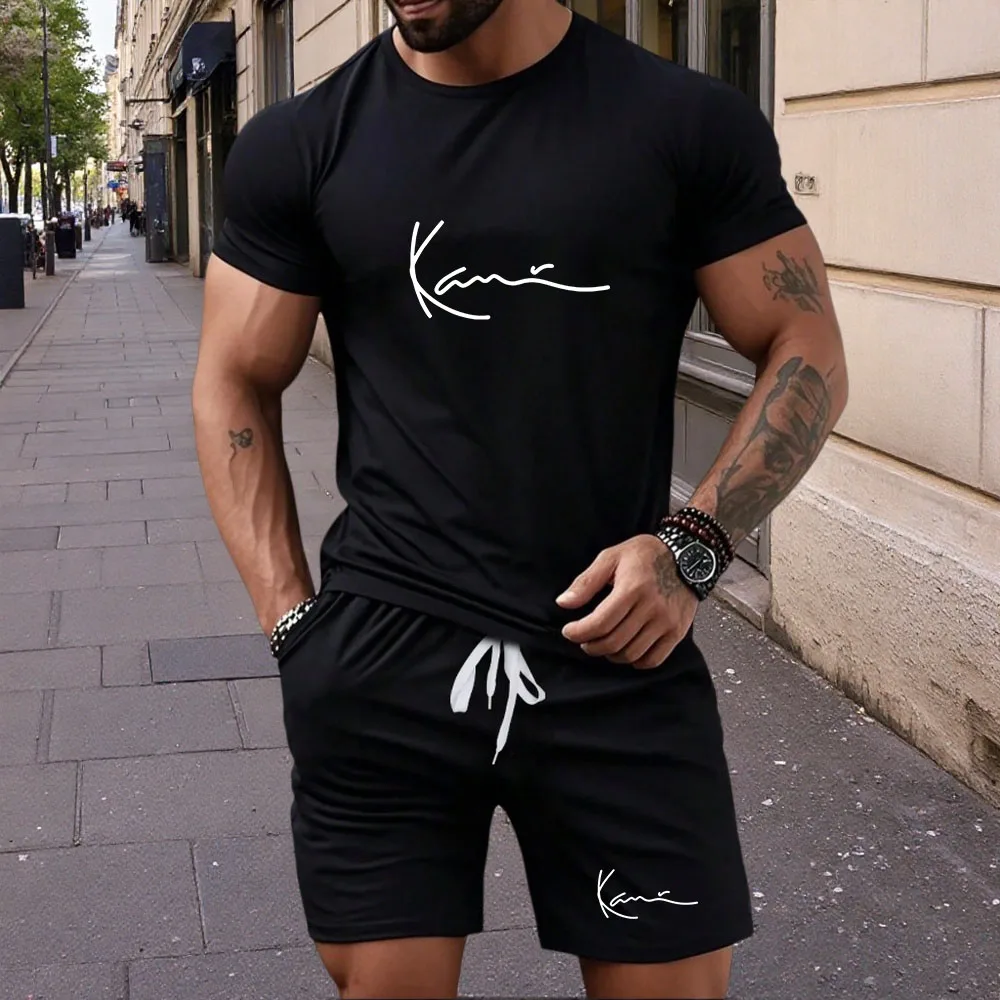2026 Men's running T-shirt and shorts 2-piece set round-neck stretch sports casual fitness set comfortable quick-drying set
2026 Men's running T-shirt and shorts 2-piece set round-neck stretch sports casual fitness set comfortable quick-drying set