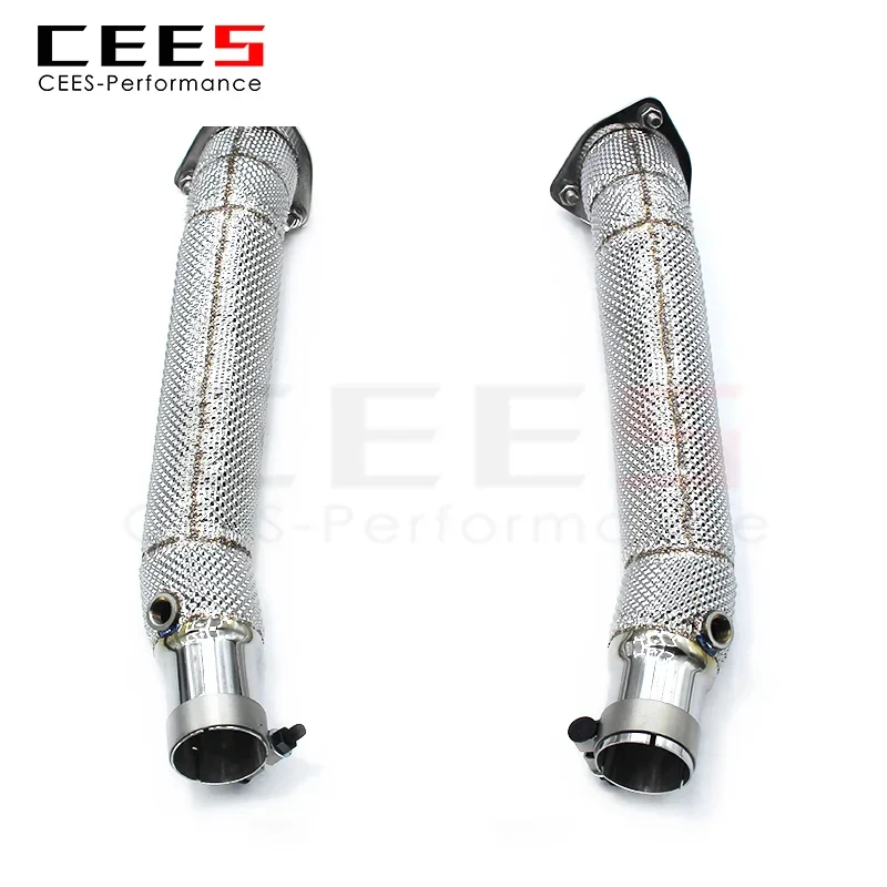 Выхлопная труба CEES для Ferrari F430 SC 4,3 л 2005-2009 без катализатора, нержавеющая сталь, без катушки, испытательная труба на выхлопную трубу
Выхлопная труба CEES для Ferrari F430 SC 4,3 л 2005-2009 без катализатора, нержавеющая сталь, без катушки, испытательная труба на выхлопную трубу