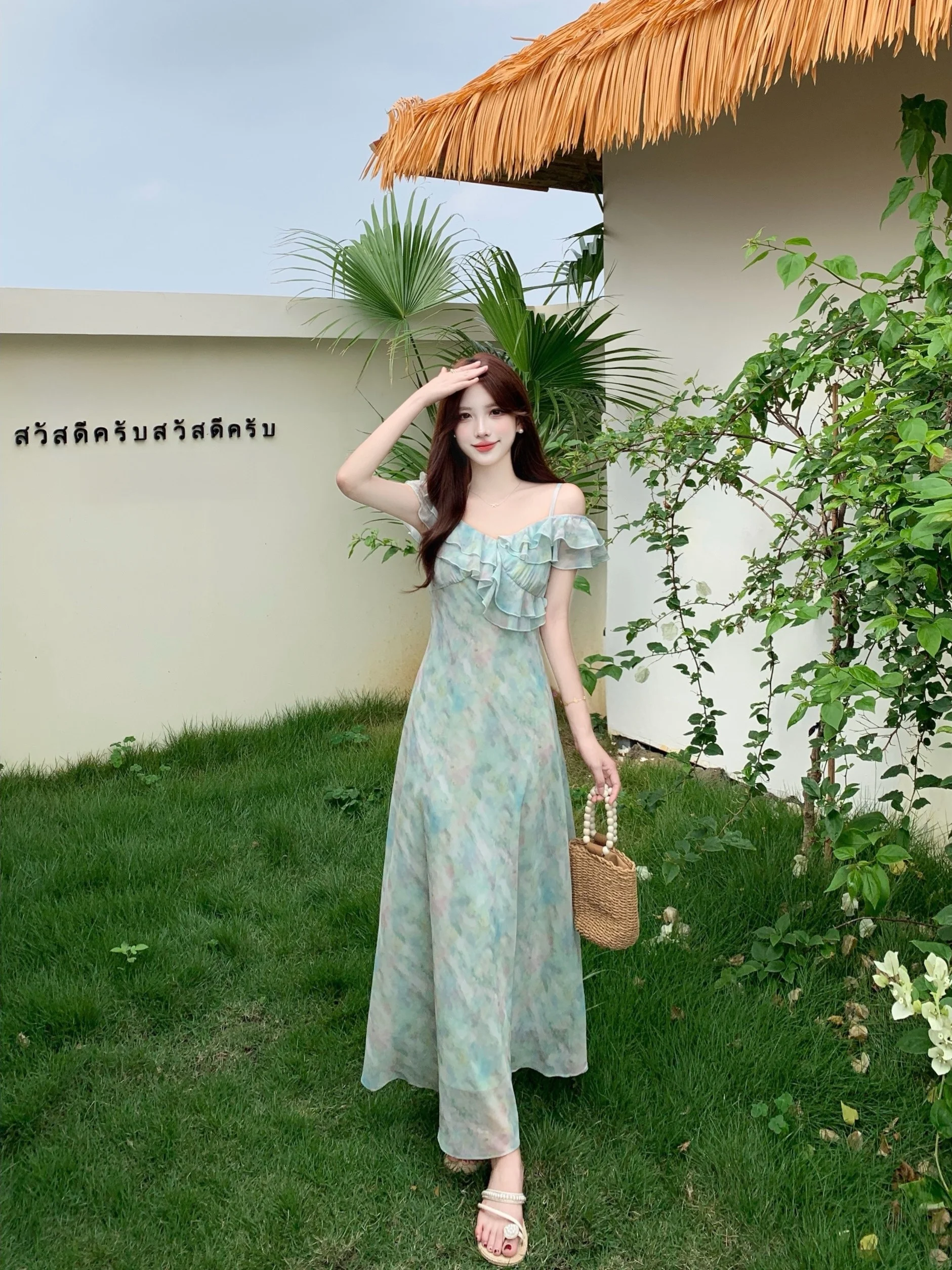 Romantic Print Maxi Dress Short Sleeve A-Line Silhouette High Waist Breathable Summer Fashionable plus Size Women's Dress
Romantic Print Maxi Dress Short Sleeve A-Line Silhouette High Waist Breathable Summer Fashionable plus Size Women's Dress