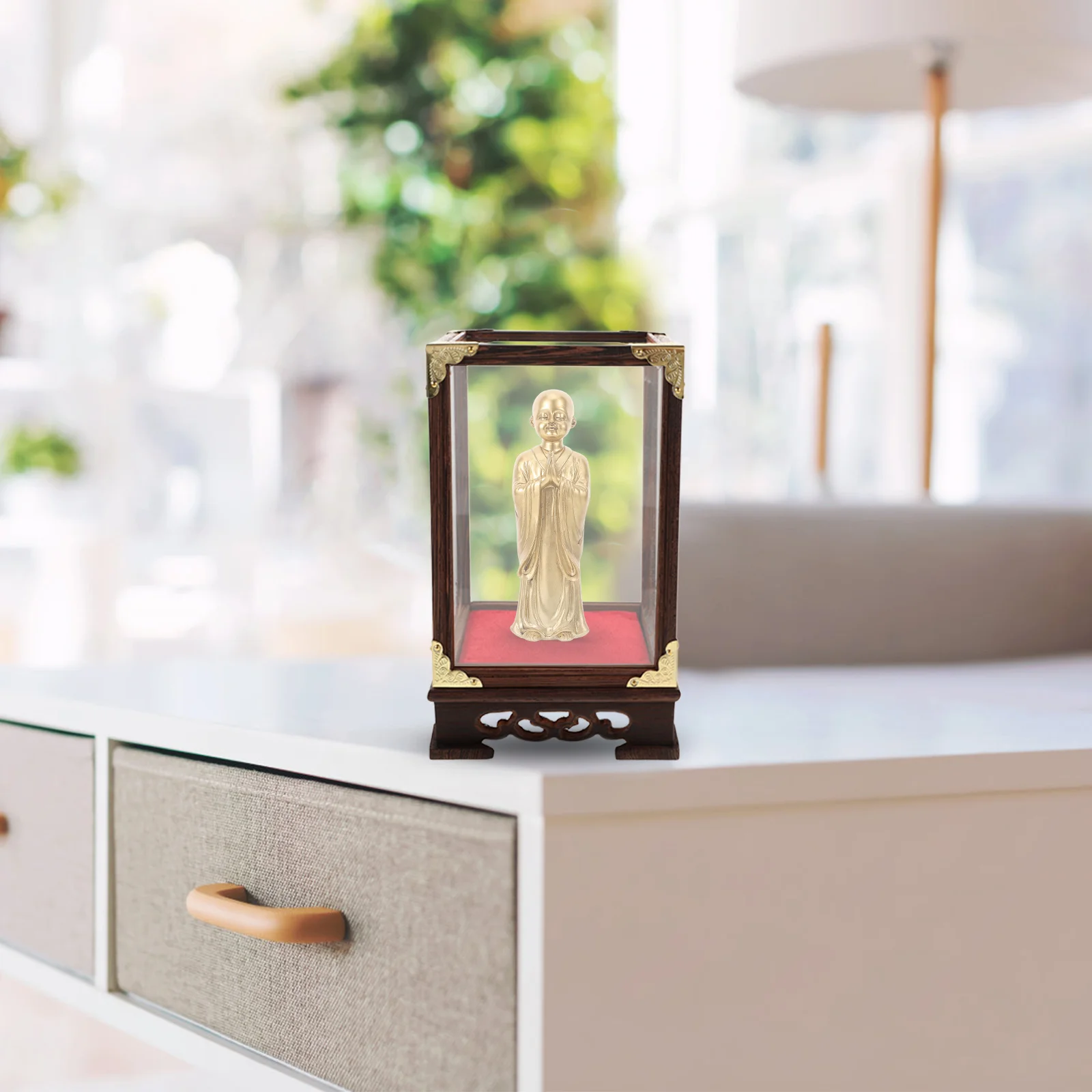 Transparent Display Box Clear Glass Case For Collectibles Buddha Storage Home Decoration Organizer Box
Transparent Display Box Clear Glass Case For Collectibles Buddha Storage Home Decoration Organizer Box