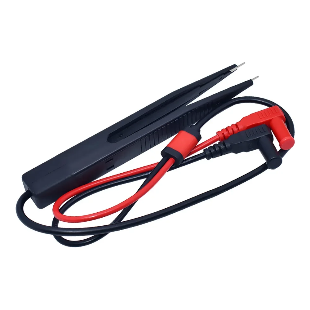 Chip Test Clip Lead Probe Digital SMD SMT Multimeter Meter Tweezer Capacitor Resistance Tweezers
Chip Test Clip Lead Probe Digital SMD SMT Multimeter Meter Tweezer Capacitor Resistance Tweezers