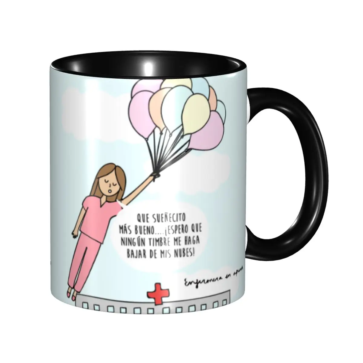 Enfermera En Apuros Doctor Nurse Medical Health Coffee Mugs DIY Customized Ceramic Milk Tea Mug Cup
Enfermera En Apuros Doctor Nurse Medical Health Coffee Mugs DIY Customized Ceramic Milk Tea Mug Cup