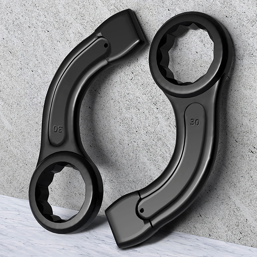 Heavy-Duty Curved Handle Percussion Wrench Rust-Resistant Single Head Open Plum Blossom Wrench Repair Tool Hand Tools
Heavy-Duty Curved Handle Percussion Wrench Rust-Resistant Single Head Open Plum Blossom Wrench Repair Tool Hand Tools