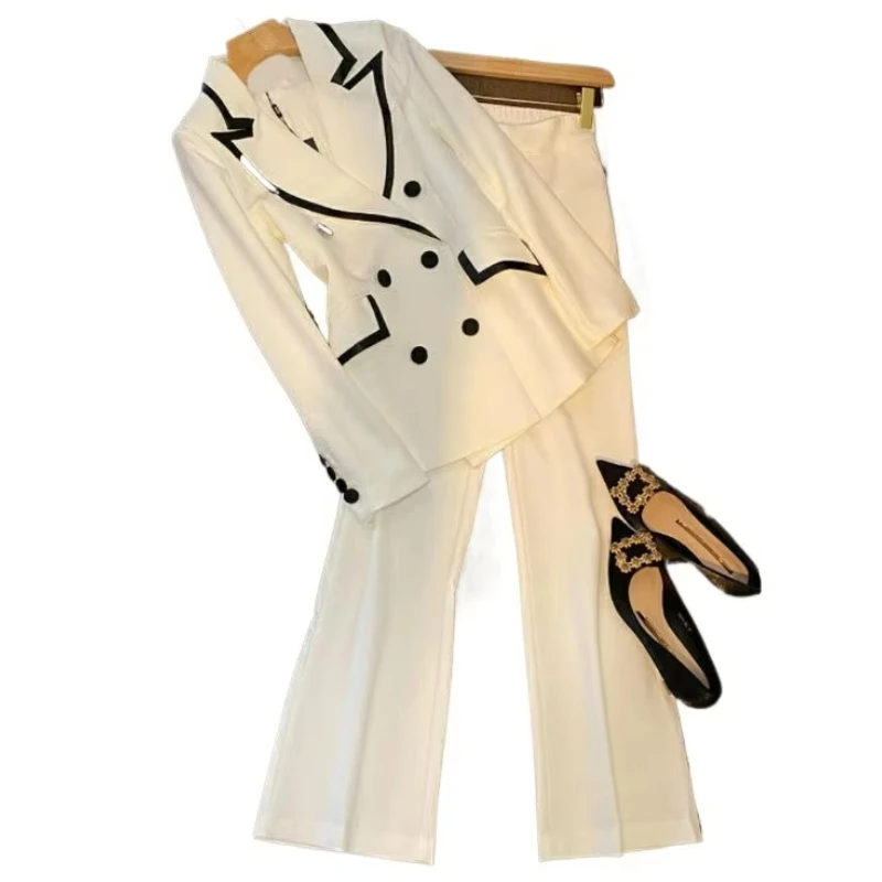 New Slim Fit Design Suit Women Spring and Summer Fashion Casual Professional Casual Jacket White Light Luxury Suit Blazer Women
New Slim Fit Design Suit Women Spring and Summer Fashion Casual Professional Casual Jacket White Light Luxury Suit Blazer Women