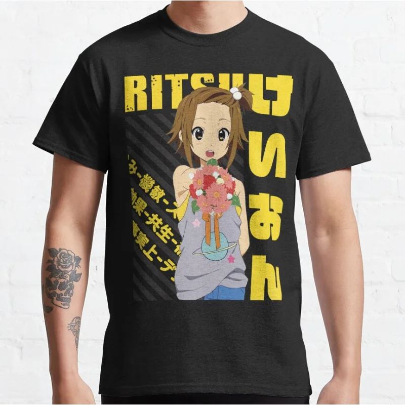 Retro manga of K-ON! - Ritsu Tainaka cute anime Short-sleeve crewneck T-shirt for men Large size Adult Tops S-6xl
Retro manga of K-ON! - Ritsu Tainaka cute anime Short-sleeve crewneck T-shirt for men Large size Adult Tops S-6xl