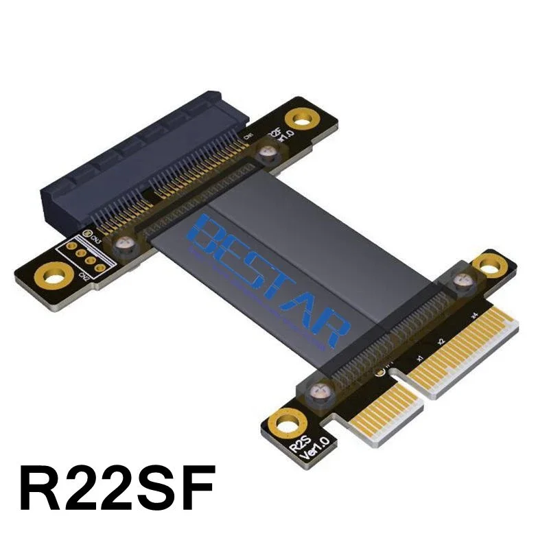 Riser PCI-E 3.0 Pcie 4x To Pcie X4 4 PCI-E Male To Female Gen3.0 PCI-Express Riser Extender Graphics Card Extension Ribbon Cable
Riser PCI-E 3.0 Pcie 4x To Pcie X4 4 PCI-E Male To Female Gen3.0 PCI-Express Riser Extender Graphics Card Extension Ribbon Cable
