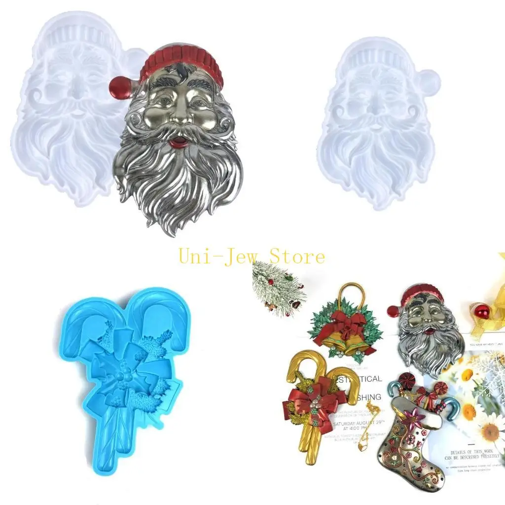 40GB Semi-stereoscopic Santa Wall Ornaments Drop Mold Diy Wall Pendant Desktop Decoration Epoxy Silicone Mold
40GB Semi-stereoscopic Santa Wall Ornaments Drop Mold Diy Wall Pendant Desktop Decoration Epoxy Silicone Mold
