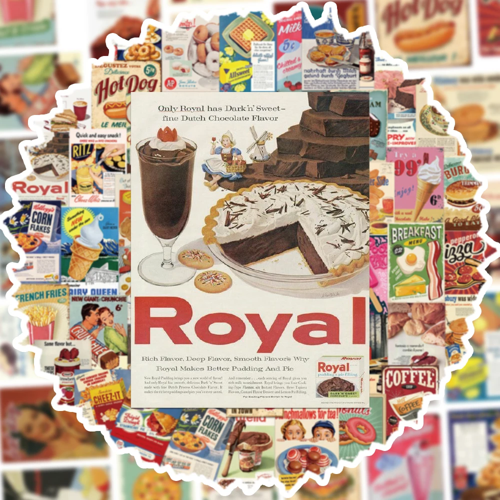 50PCS Interesting Classic Retro Food Pictorial Art Stickers Creative Decoration Scrapbook Water Cup Phone Case Guitar Gift Decal
50PCS Interesting Classic Retro Food Pictorial Art Stickers Creative Decoration Scrapbook Water Cup Phone Case Guitar Gift Decal