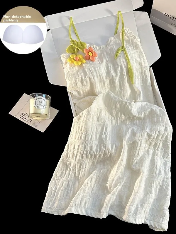 Princess Style Summer Sleepwear Women's New Pure Cotton with Chest Pad Refreshing Flower Sleep Dress Strap Sexy Pure Desire H...
Princess Style Summer Sleepwear Women's New Pure Cotton with Chest Pad Refreshing Flower Sleep Dress Strap Sexy Pure Desire H...