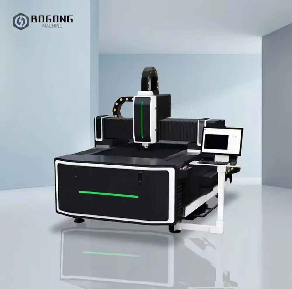 Professional BOGONG Laser 1390 CNC Fiber Laser Cutter Cypcut for Stainless Steel Mild Steel Sheet Metal-1500W-3000W Metal
Professional BOGONG Laser 1390 CNC Fiber Laser Cutter Cypcut for Stainless Steel Mild Steel Sheet Metal-1500W-3000W Metal