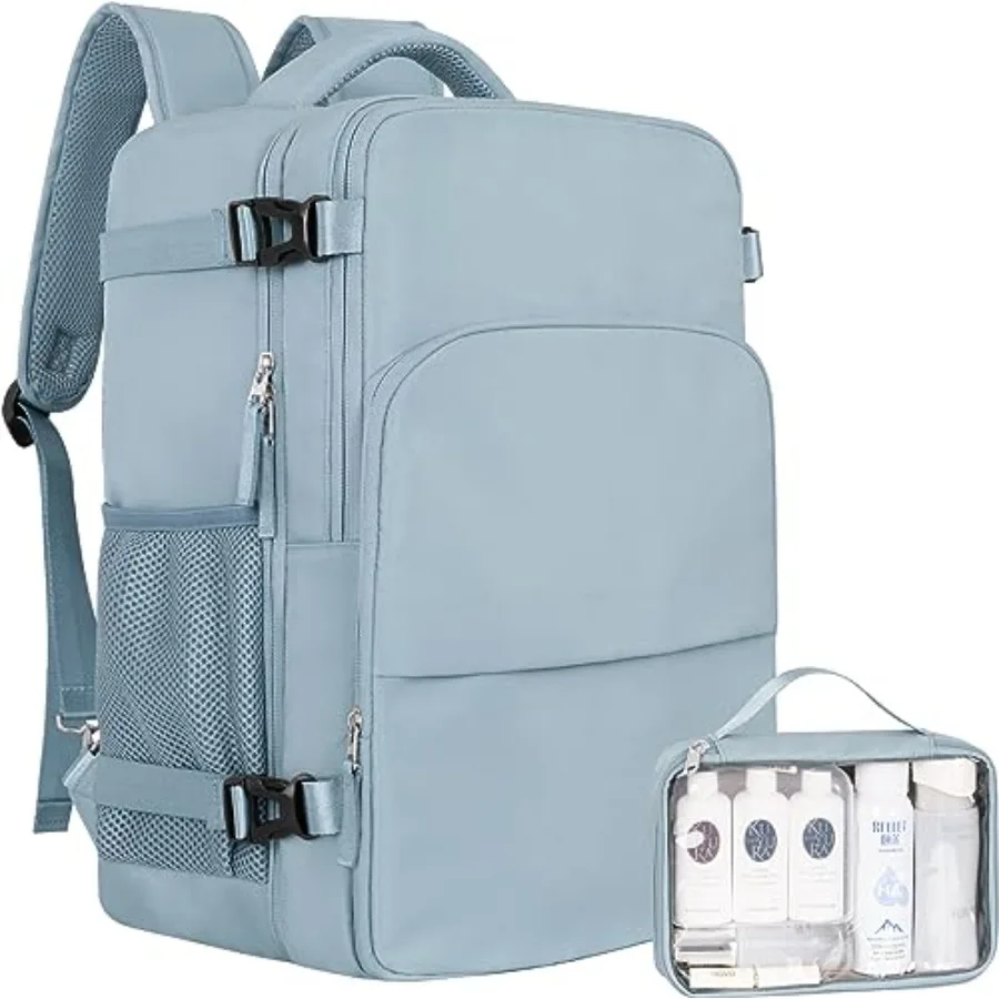 Travel laptop Backpack for Women, Personal Item Size Flight Approved, 16 Inch Laptop Bag with Multi-Pockets, College Computer B
Travel laptop Backpack for Women, Personal Item Size Flight Approved, 16 Inch Laptop Bag with Multi-Pockets, College Computer B