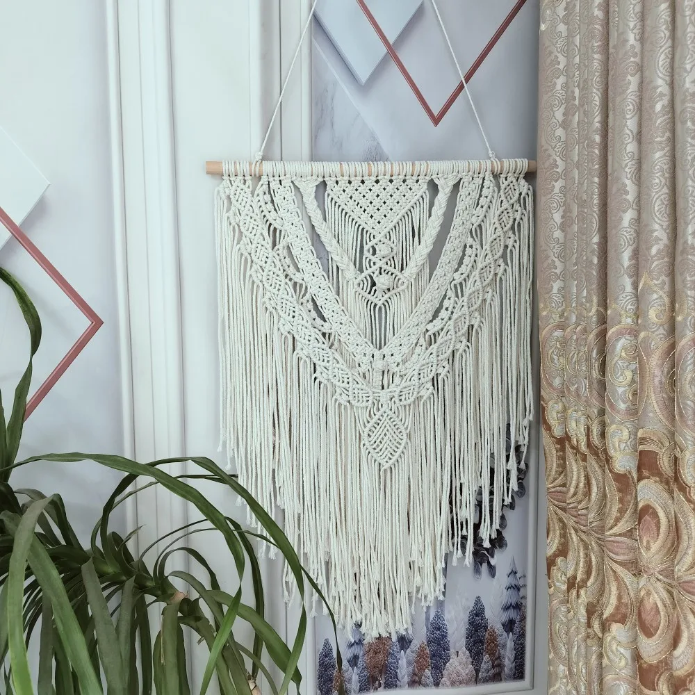Various Colors Macrame Wall Tapestry Boho Chic Wedding Backdrop Large Long Handwoven Tapestries Rustic Farmhouse Nursery Decor
Various Colors Macrame Wall Tapestry Boho Chic Wedding Backdrop Large Long Handwoven Tapestries Rustic Farmhouse Nursery Decor