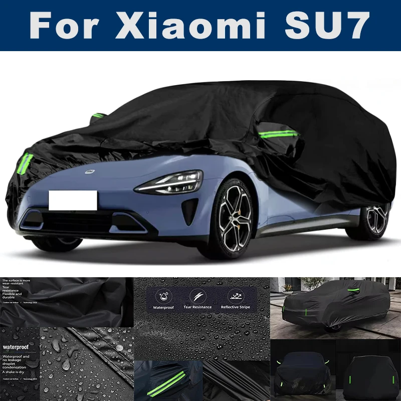 Чехол для автомобиля с отражающими полосами - для Xiaomi SU7, защита от снега, пыли, воды и солнца
Чехол для автомобиля с отражающими полосами - для Xiaomi SU7, защита от снега, пыли, воды и солнца