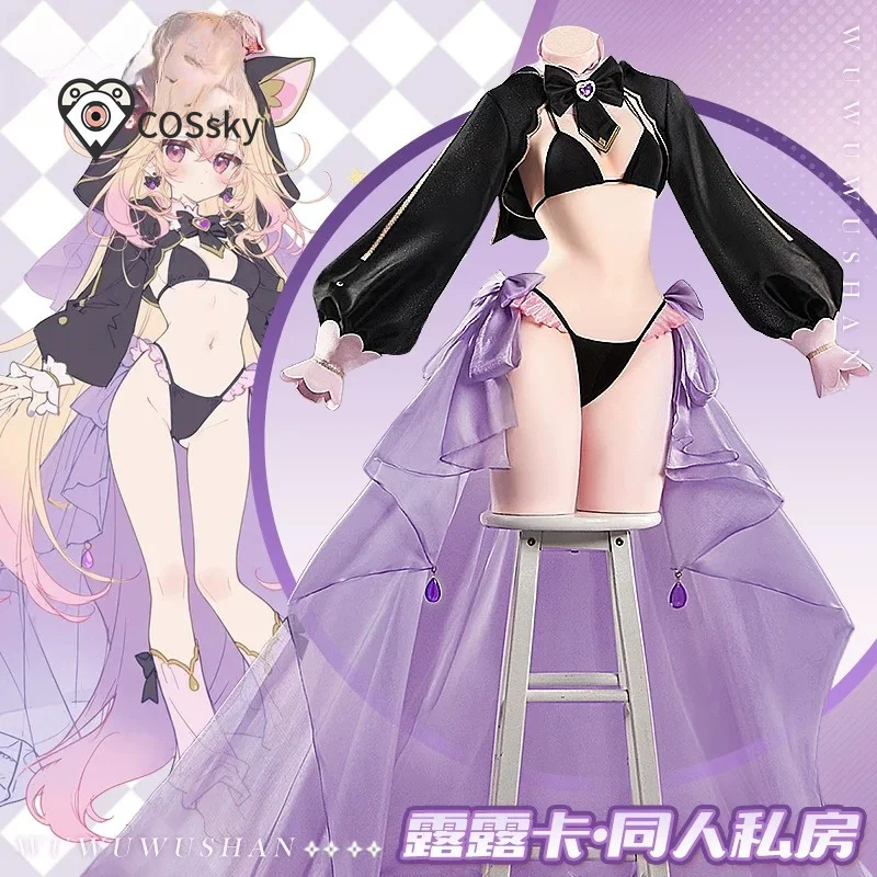 Anime Moria Ruruka Star Detective Precure! Cosplay Costume Women sexy hooded top new Halloween party beach bikini uniform Outfit
Anime Moria Ruruka Star Detective Precure! Cosplay Costume Women sexy hooded top new Halloween party beach bikini uniform Outfit
