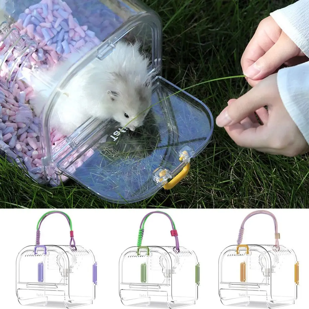 Portable Pet Outgoing Cage Detachable Breathable Travel Hamster Carrier with Water Bottle with Cage Cover Outdoor Hamster Box
Portable Pet Outgoing Cage Detachable Breathable Travel Hamster Carrier with Water Bottle with Cage Cover Outdoor Hamster Box