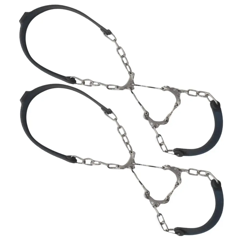 2 Pcs Hiking Shoe Chains Spikes Snow Climbing Shoes for Boots Guards Metal Roofs and Ice
2 Pcs Hiking Shoe Chains Spikes Snow Climbing Shoes for Boots Guards Metal Roofs and Ice