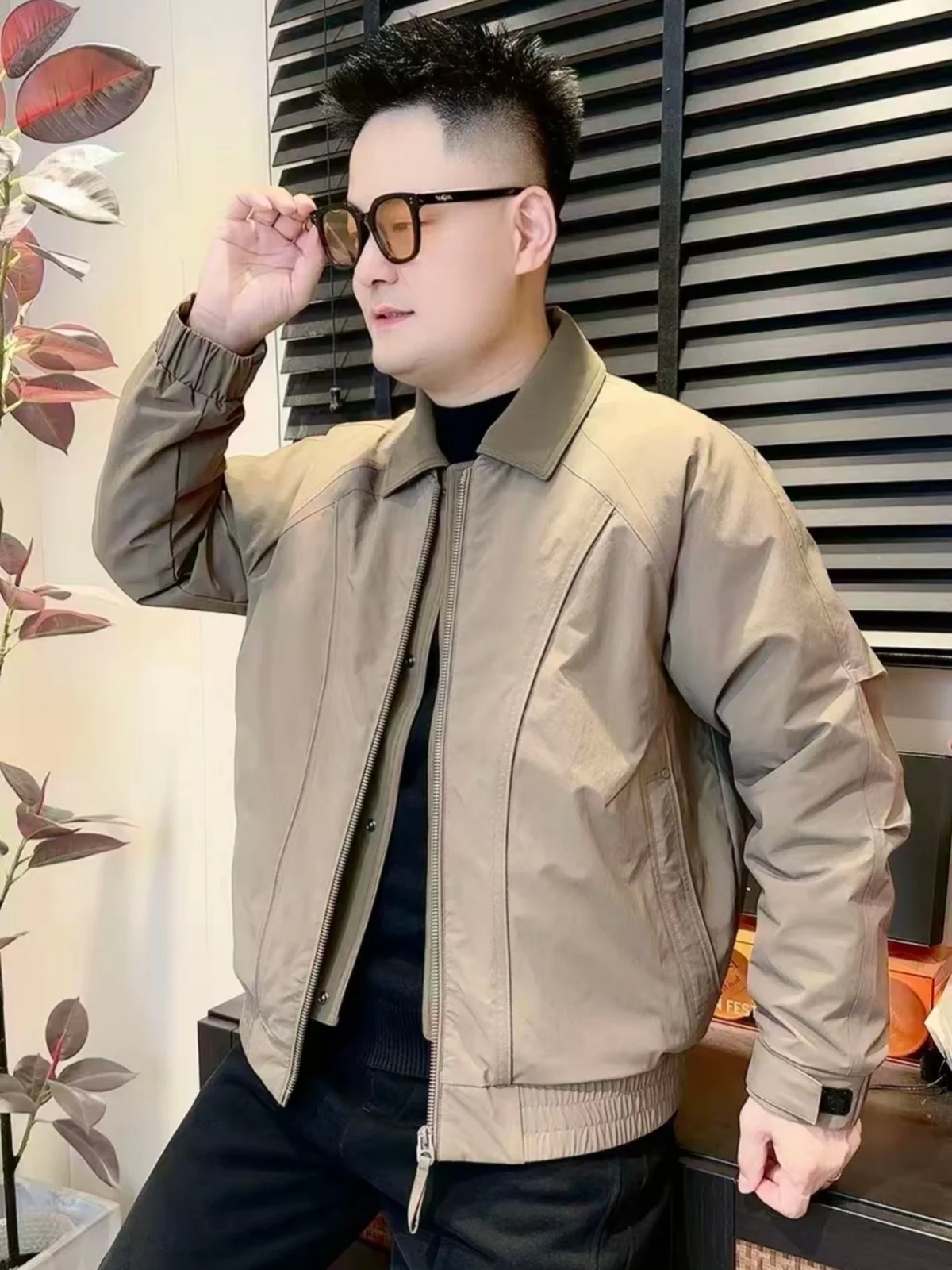 Men's Faionable Cotton Jaet Collared Patchwork Warmth Winter Outerwear Long Sve Zipper Closure Casual Sle Youth
Men's Faionable Cotton Jaet Collared Patchwork Warmth Winter Outerwear Long Sve Zipper Closure Casual Sle Youth