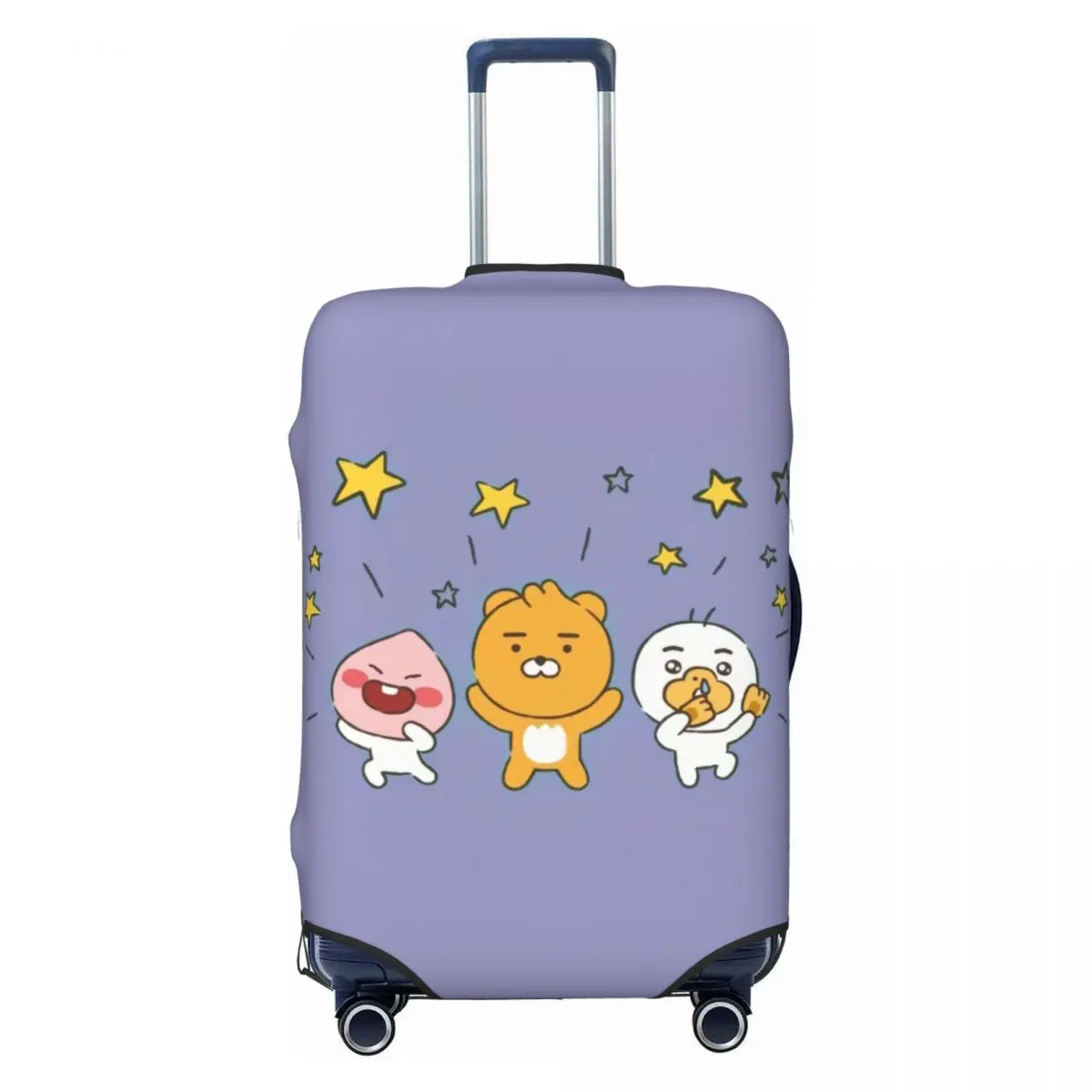 Custom K-Kakaoed Apeach Luggage Cover Protector Cute Muzi Con Tube Travel Suitcase Covers for 18-32 Inch
Custom K-Kakaoed Apeach Luggage Cover Protector Cute Muzi Con Tube Travel Suitcase Covers for 18-32 Inch