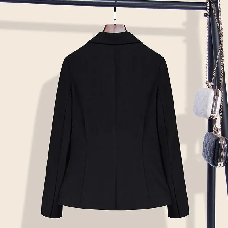 Женский пиджак, летний темперамент, модный свободный маленький костюм, европейско-американский однотонный воротник с коротким рукавом 
Женский пиджак, летний темперамент, модный свободный маленький костюм, европейско-американский однотонный воротник с коротким рукавом