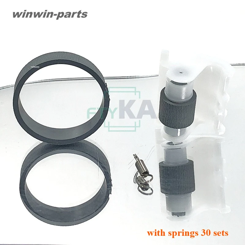 Резиновый ролик захвата шин и пружина, 30 комплектов для Epson L 3110 3150 4150 4160 3156 3151 1110 3158 3160 4158 4168 4170 
Резиновый ролик захвата шин и пружина, 30 комплектов для Epson L 3110 3150 4150 4160 3156 3151 1110 3158 3160 4158 4168 4170