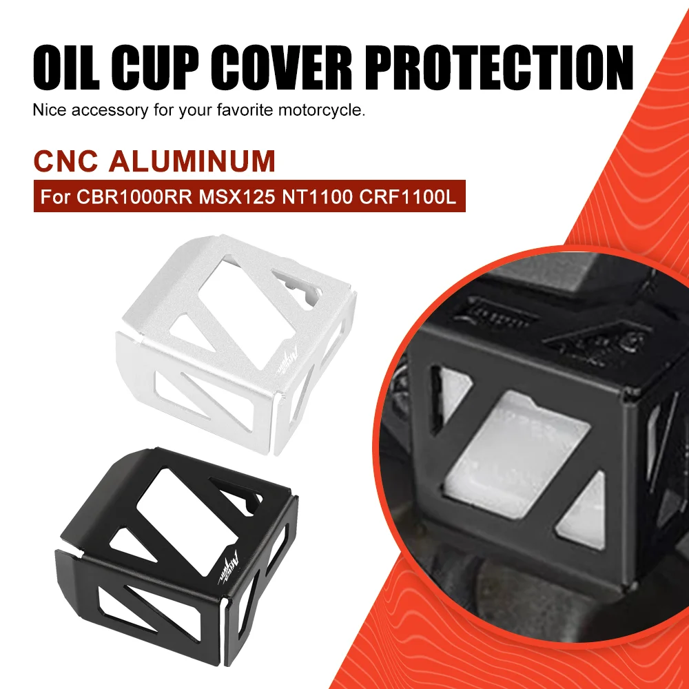 For Honda CBR1000RR GROM MSX125 NT1100 CRF1100L Motorcycle Accessories Rear Brake Pump Fluid Tank Oil Cup Reservoir Guard Cover
For Honda CBR1000RR GROM MSX125 NT1100 CRF1100L Motorcycle Accessories Rear Brake Pump Fluid Tank Oil Cup Reservoir Guard Cover