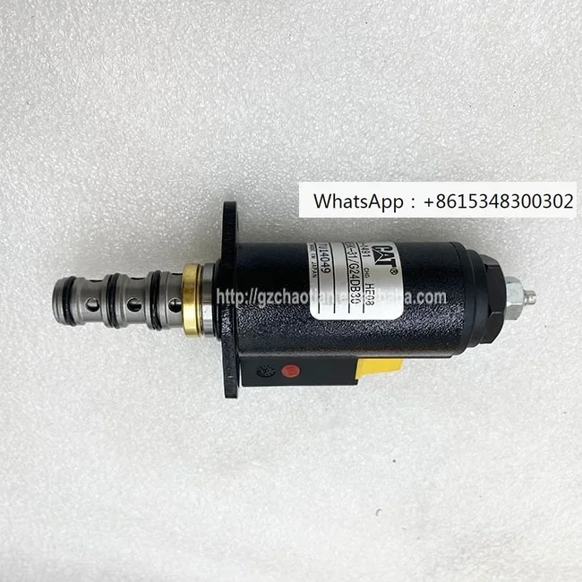 CAT original parts 121-1491 KWE5K-31/G24DA30 solenoid valve 1211491 for CAT machine
CAT original parts 121-1491 KWE5K-31/G24DA30 solenoid valve 1211491 for CAT machine