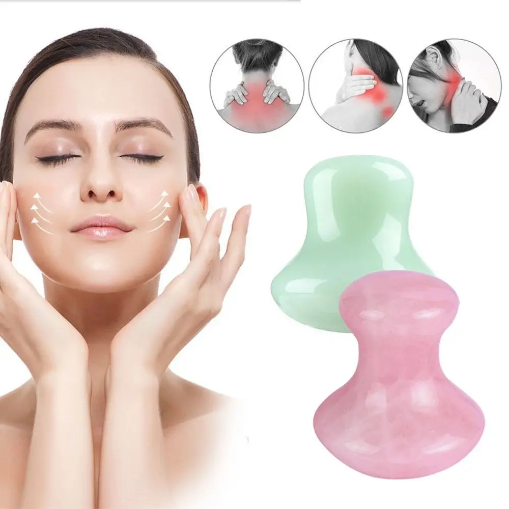 SPA Mushroom Shape Massage Roller Skin Care Beauty Gua Sha Board Rose Quartz Natural Face Lifting Tools for Eye Neck
SPA Mushroom Shape Massage Roller Skin Care Beauty Gua Sha Board Rose Quartz Natural Face Lifting Tools for Eye Neck