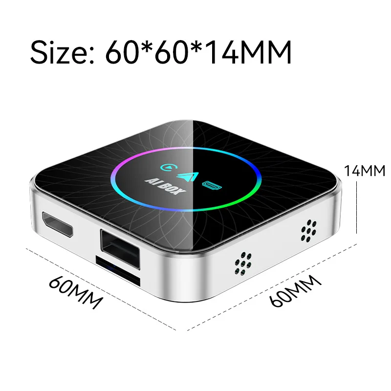 Адаптер Carplay Android 13, соединительная коробка для автомобильного станка HDMIaiboxcarplay box
Адаптер Carplay Android 13, соединительная коробка для автомобильного станка HDMIaiboxcarplay box