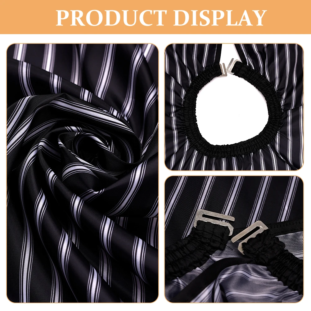 Waterproof Oil-resistant Cape Hair Cutting Salon Hairdressing Gown Unisex Adult Hairdresser Stylist Gown Treatment
Waterproof Oil-resistant Cape Hair Cutting Salon Hairdressing Gown Unisex Adult Hairdresser Stylist Gown Treatment