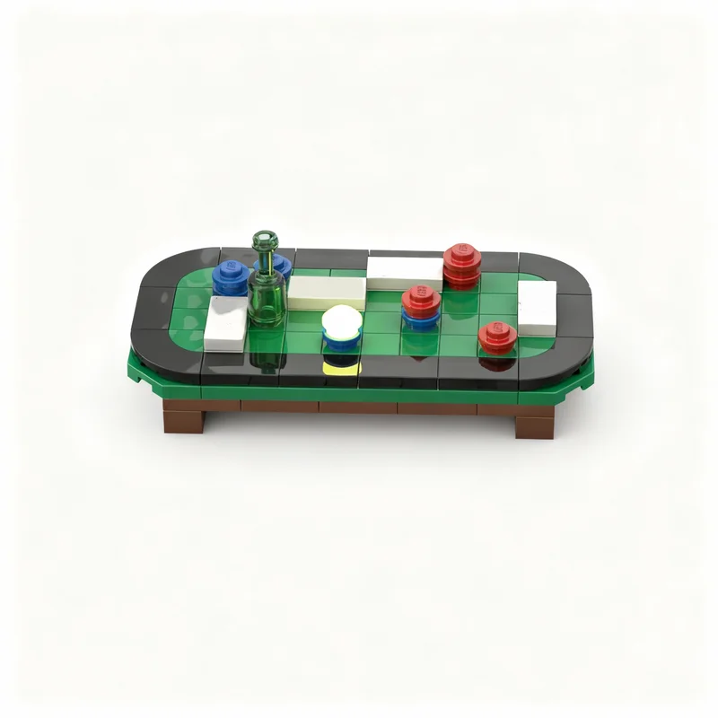 252PCS MOC Game Series Casino Model DIY Creative Assembly Building Blocks Display Birthday Gift Collectible Decoration Blocks
252PCS MOC Game Series Casino Model DIY Creative Assembly Building Blocks Display Birthday Gift Collectible Decoration Blocks