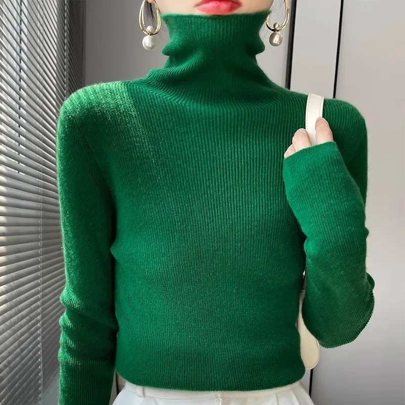 Fashionable High Neck Wool Sweater Women's Base Layer Shirt Slimming Autumn Cashmere Sweater Long Sleeve Commute Style China ...
Fashionable High Neck Wool Sweater Women's Base Layer Shirt Slimming Autumn Cashmere Sweater Long Sleeve Commute Style China ...