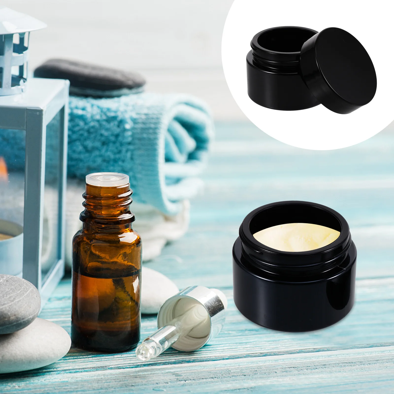 12Pcs Mini Face Cream Containers Refillable Portable Jars Glass Travel Storage Bottles for Creams Lotions
12Pcs Mini Face Cream Containers Refillable Portable Jars Glass Travel Storage Bottles for Creams Lotions