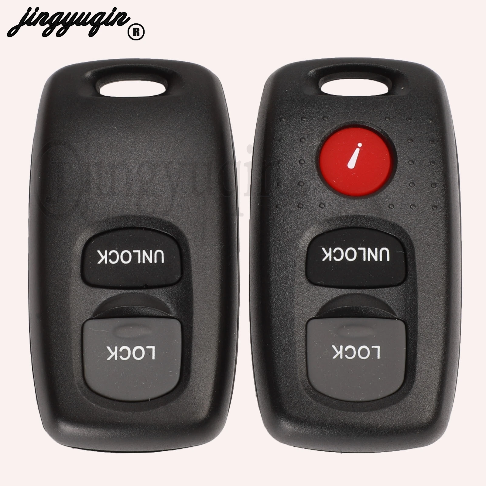 Jingyuqin 2/3 кнопки чехол для дистанционного ключа для Mazda 2 3 6 323 626, сменный держатель, брелок для бесключевого доступа
Jingyuqin 2/3 кнопки чехол для дистанционного ключа для Mazda 2 3 6 323 626, сменный держатель, брелок для бесключевого доступа