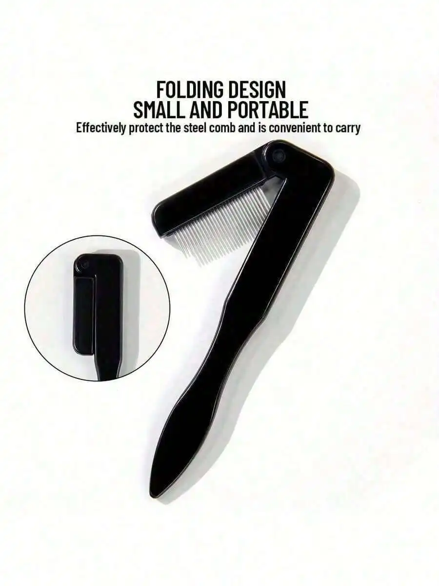 Foldable Eyelash Comb Stainless Steel Fine Teeth Portable Makeup Tool For Eyebrows And Lashes
Foldable Eyelash Comb Stainless Steel Fine Teeth Portable Makeup Tool For Eyebrows And Lashes