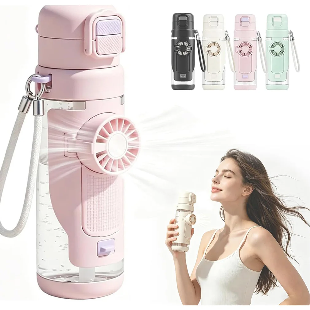 690ml Rechargeable Hydration Fan Cup with 3 Speeds Cooling Sports Cup for Outdoor Gym Travel Summer Water Bottle with Smart Fan
690ml Rechargeable Hydration Fan Cup with 3 Speeds Cooling Sports Cup for Outdoor Gym Travel Summer Water Bottle with Smart Fan
