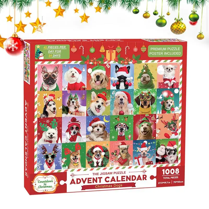 Xmas Countdown Calendar Advent Surprise Blind Box Set 24 Boxes Of Christmas Dog Puzzles DIY Creative Ornaments New Year Gifts
Xmas Countdown Calendar Advent Surprise Blind Box Set 24 Boxes Of Christmas Dog Puzzles DIY Creative Ornaments New Year Gifts