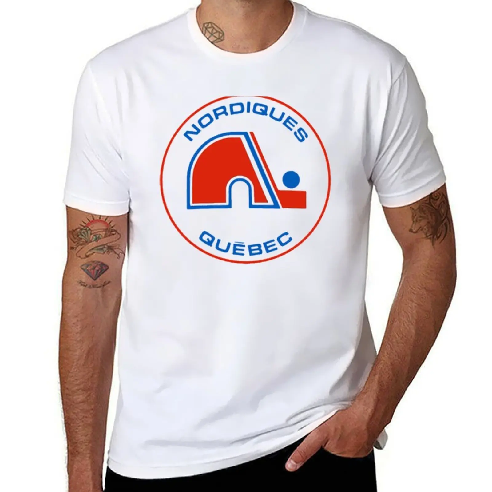 Vintage Quebec Hockey - Retro Nordiques T-Shirt man t shirt summer man t shirts for men T-Shirt
Vintage Quebec Hockey - Retro Nordiques T-Shirt man t shirt summer man t shirts for men T-Shirt