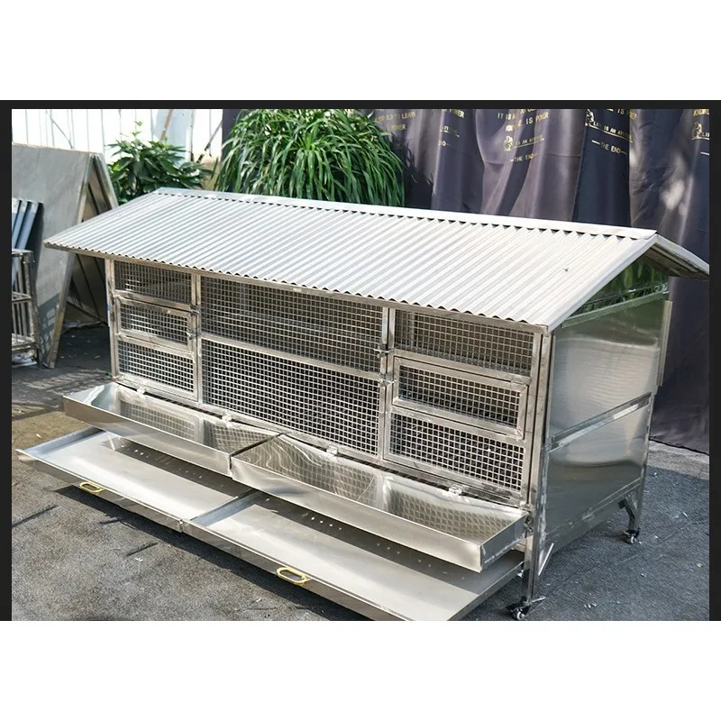 Stainless steel chicken cage extra large outdoor rainproof chicken coop breeding cage duck goose chicken
Stainless steel chicken cage extra large outdoor rainproof chicken coop breeding cage duck goose chicken