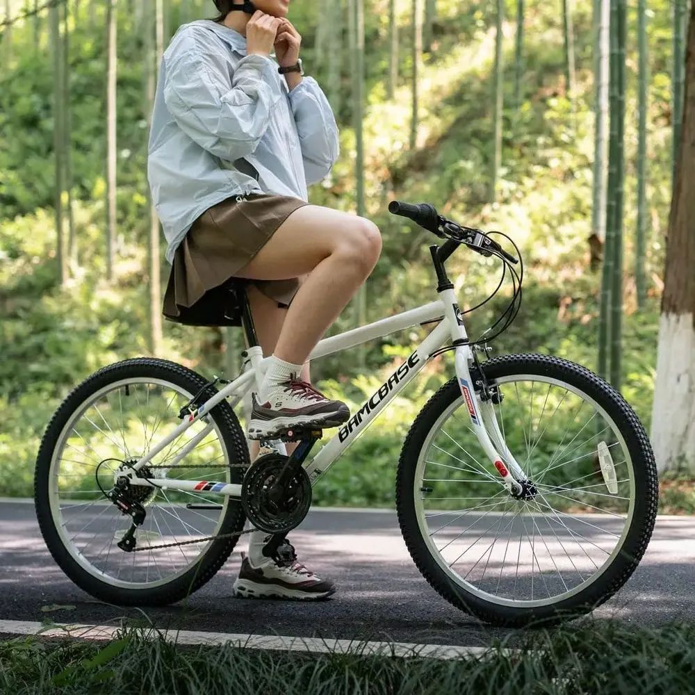 18-Gear Unisex Mountain Bike, 24-26 Inch Frame, Premium High-Carbon Steel for Adult Use
18-Gear Unisex Mountain Bike, 24-26 Inch Frame, Premium High-Carbon Steel for Adult Use
