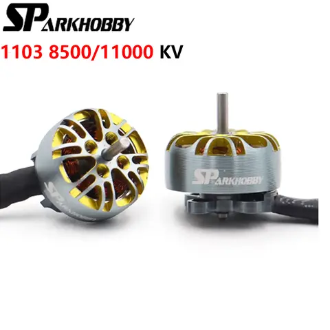 SPARKHOBBY XSPEED 1103 8500KV 11000KV 2~3S Lipo FPV Brushless Motor 1.5mm Shaft For Gemfan/HQprop 65mm Propeller Tinywhoop Drone