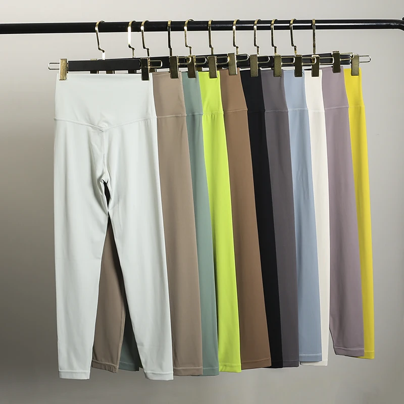 No embarrassment line yoga pants for women with high waist lifting hips peach hip elastic tights sports pants running fitness
No embarrassment line yoga pants for women with high waist lifting hips peach hip elastic tights sports pants running fitness