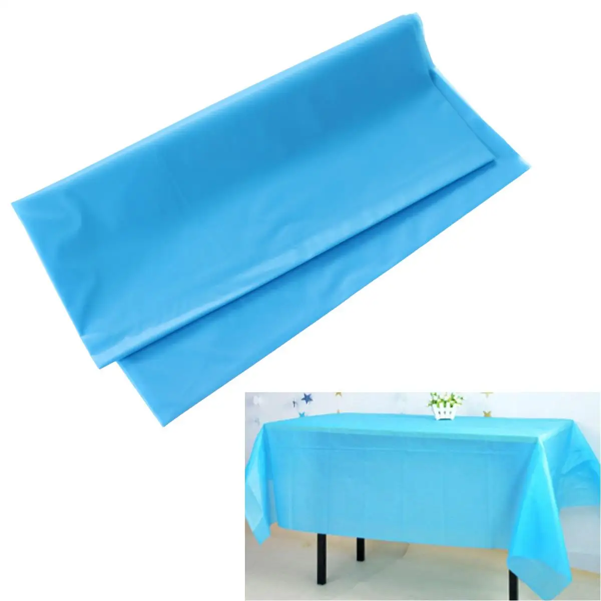 Eco Friendly Plastic Tablecloth 108x54 Inches Disposable Waterproof Heavy Duty Banquet Cover Fits Most Buffet
Eco Friendly Plastic Tablecloth 108x54 Inches Disposable Waterproof Heavy Duty Banquet Cover Fits Most Buffet