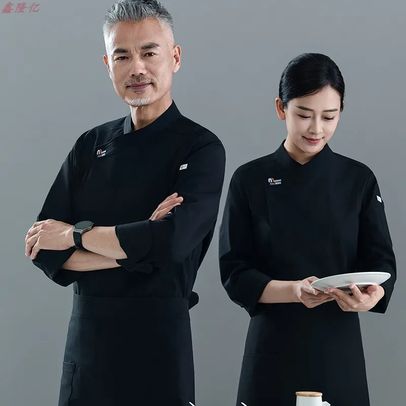 Catering Restaurant Kitchen Work Uniform Long Sleeve Western Restaurant Cake Shop Waiter Autumn White Chef Uniform
Catering Restaurant Kitchen Work Uniform Long Sleeve Western Restaurant Cake Shop Waiter Autumn White Chef Uniform
