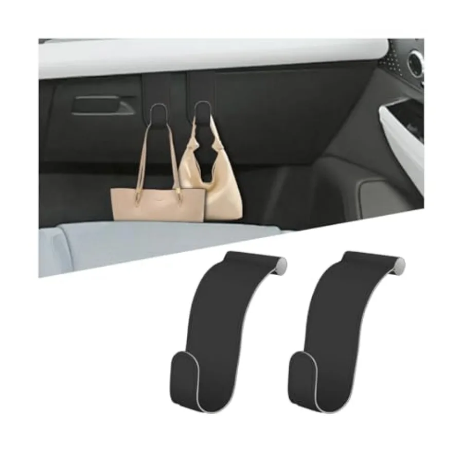 Car Co-Pilot Glovebox Hooks, 2PCS Anti-Scratch Vehicle Passenger Seat Storage Hanger for Handbag Purse Umbrellas, Auto Interior
Car Co-Pilot Glovebox Hooks, 2PCS Anti-Scratch Vehicle Passenger Seat Storage Hanger for Handbag Purse Umbrellas, Auto Interior