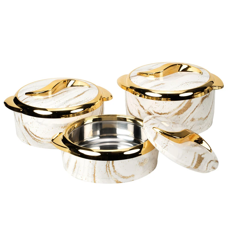 3pcs Set Food Insulation Box 1.5L 2L 2.5L Keep Warm Soup Hot Pot Ramadan Event Lunch Box For Wedding Family Party Office Worker
3pcs Set Food Insulation Box 1.5L 2L 2.5L Keep Warm Soup Hot Pot Ramadan Event Lunch Box For Wedding Family Party Office Worker
