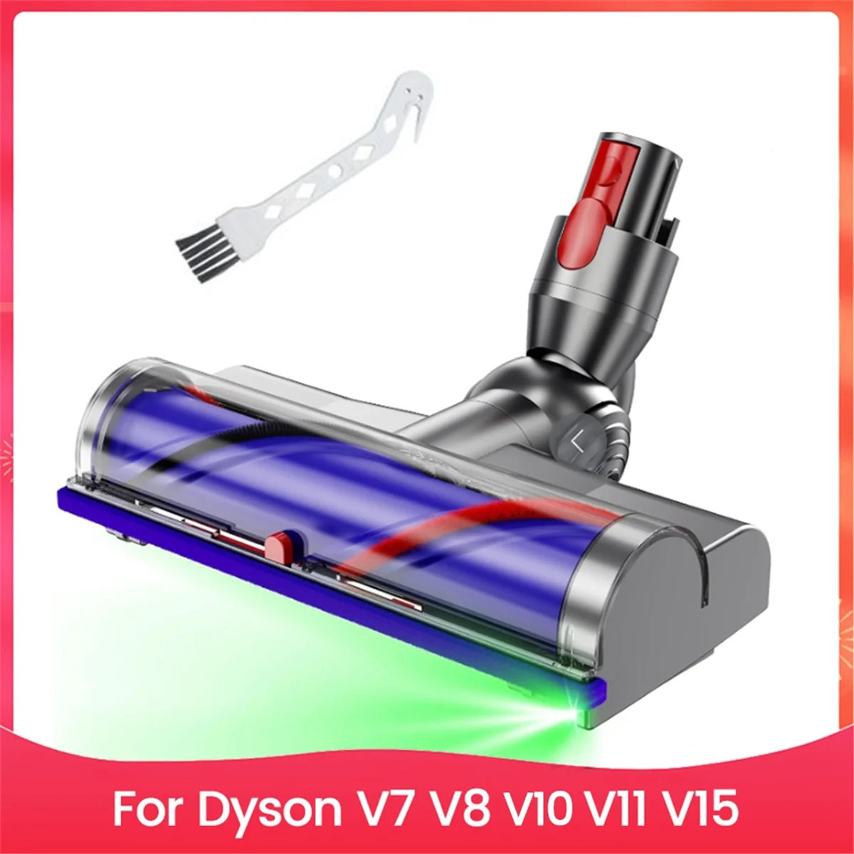 A76Z Direct Drive Replacement for V7 V8 V10 V11 V15 Cordless Stick Vacuum Cleaners for Hardwood Floor Carpets
A76Z Direct Drive Replacement for V7 V8 V10 V11 V15 Cordless Stick Vacuum Cleaners for Hardwood Floor Carpets