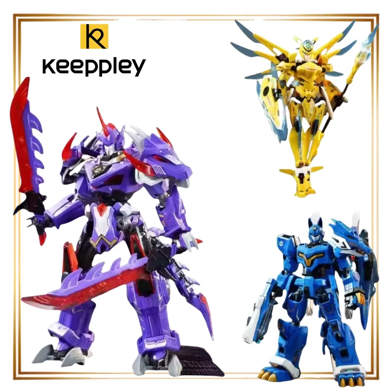 Keeppley Official Mecha Model Building Block Toy Educational Boy Figurine Movable Transforming Warrior Children's Birthday Gift
Keeppley Official Mecha Model Building Block Toy Educational Boy Figurine Movable Transforming Warrior Children's Birthday Gift
