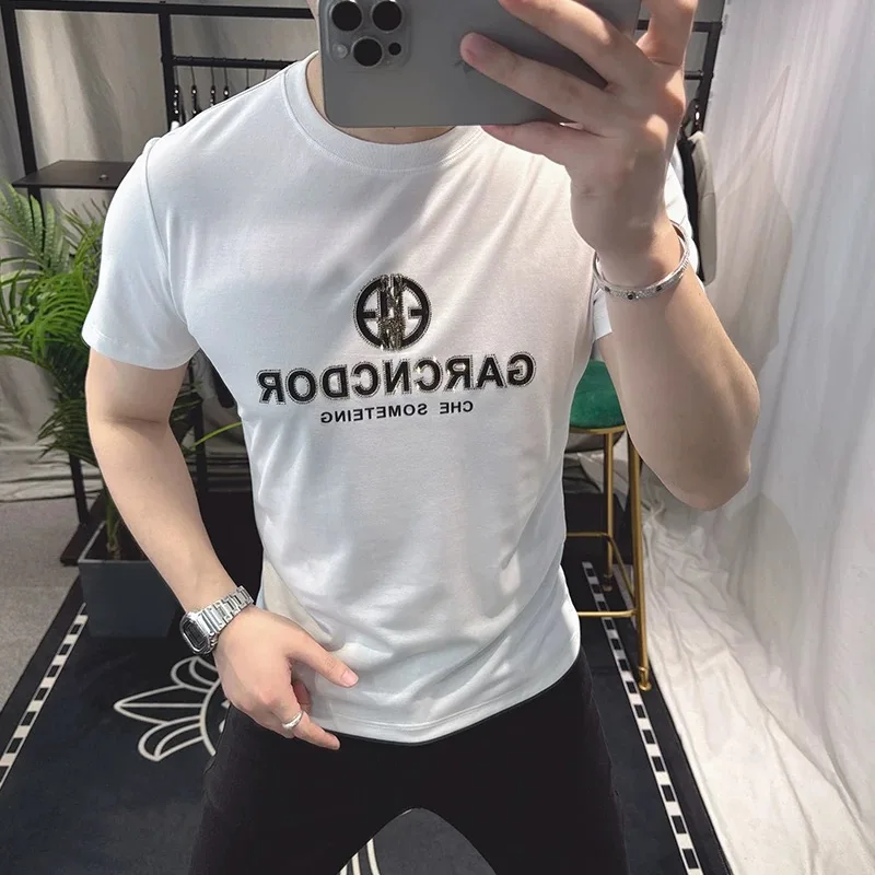 Men's T-shirt High-grade 3D Printed Diamonds Design Male Tees Summer New Fashion Luxury Tops Round Neck Short Sleeved Clothing
Men's T-shirt High-grade 3D Printed Diamonds Design Male Tees Summer New Fashion Luxury Tops Round Neck Short Sleeved Clothing